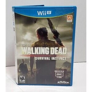 The Walking Dead Survival Instinct Wii U Game Activision AMC TV Series Tested